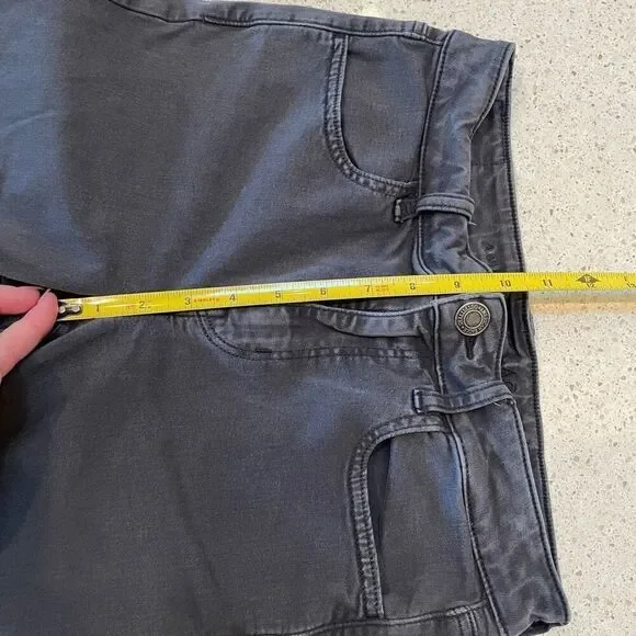 American Eagle Distressed Jegging Womens‎ 8 Washed Black Stretch Hi Rise Skinny - Picture 10 of 11